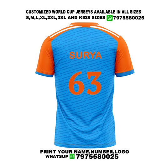 Next Print 2024 Worldcup Surya Kumar Yadav Printed Round Neck Jersey