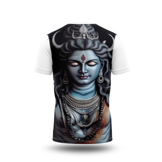 God Shiva Printed Tshirt
