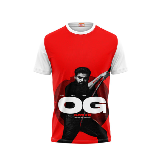 Nextprint OG Pawan kalyan look printed tshirt
