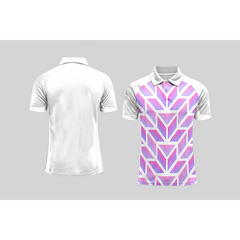 Next Print Cricket Polo Half White Customized Jersey NPCWH00A370