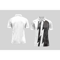Next Print Cricket Polo Half White Customized Jersey NPCWH00A374