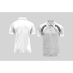 Next Print Cricket Polo Half White Customized Jersey NPCWH00A375