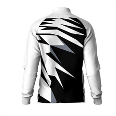 Next Print Printed White Jacket.