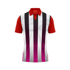 Red Polo Neck Half Sleeve T Shirt Nextprintr390