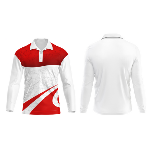 Next Print Polo Neck White Customized Jersey NP00001A191