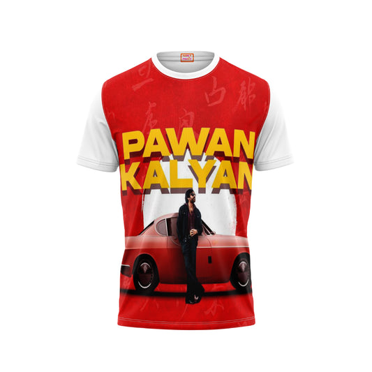 Nextprint OG Pawan kalyan car printed tshirt
