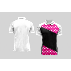 Next Print Cricket Polo Half White Customized Jersey NPCWH00A389