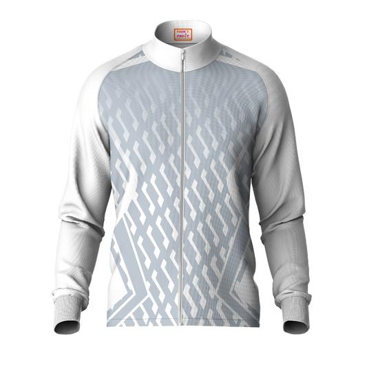 Next Print Printed White Jacket.