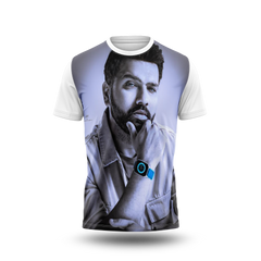 Rohit Sharma Photo Printed T-Shirt.