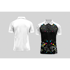 Next Print Cricket Polo Half White Customized Jersey NPCWH00A395