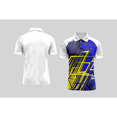 Next Print Cricket Polo Half White Customized Jersey NPCWH00A397