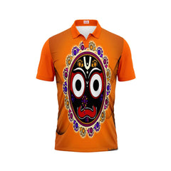 Next Print Puri Jagannath Photoprinted Tshirt Orange Colour Design 39