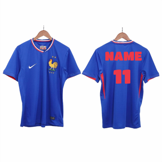 Next Print France Home Kit Euro jersey