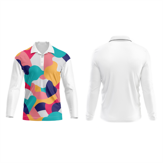 Next Print Polo Neck White Customized Jersey NP00001A189