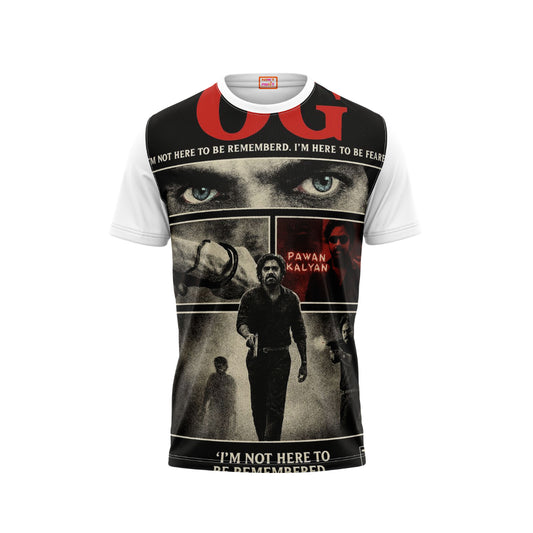Nextprint OG Pawan kalyan eye look printed tshirt