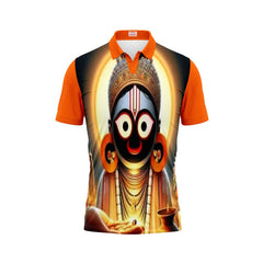 Next Print Puri Jagannath Photoprinted Tshirt Orange Colour Design 3
