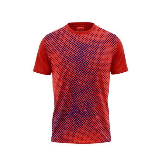 Red Round Neck Half Sleeve Tshirt Nextprintr