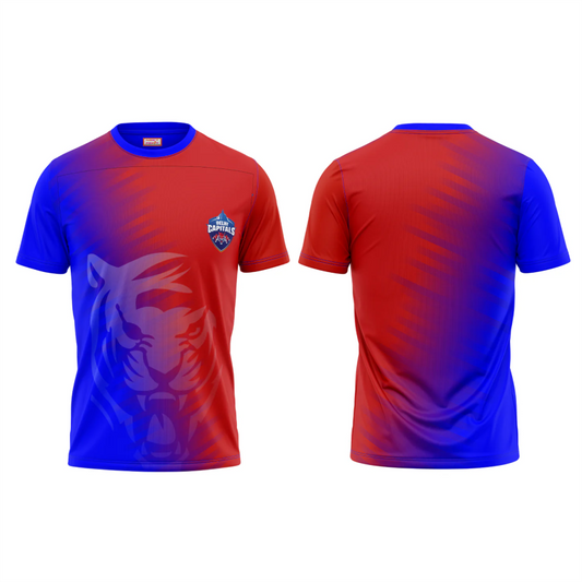 Next Print Ipl Delhi Customisable round neck jersey