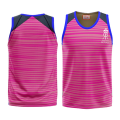 Next Print Ipl Rajasthan Design Basketball Jersey