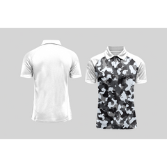 Next Print Cricket Polo Half White Customized Jersey NPCWH00A414