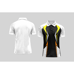 Next Print Cricket Polo Half White Customized Jersey NPCWH00A416