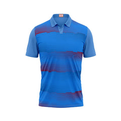 Next Print Customized Polo Neck Skyblue Jersey Design 38