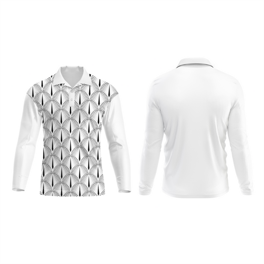 Next Print Polo Neck White Customized Jersey NP00001A187