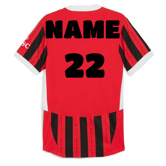 Next Print Italian Milan Team New Football Jerseys Club Men's Home 2024/2025 New
