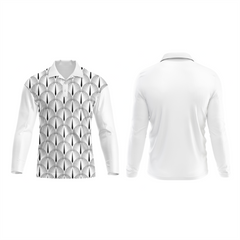 Next Print Polo Neck White Customized Jersey NP00001A187