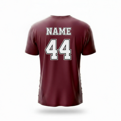 Next Print 2024-25 Custom Football Jersey | Personalized Name & Number Club Teamwear Shirt | Lightweight Dry-Fit Unisex Match Top Men Women Kids | Group Event Sports Gifting Fan Kit India Multicolour