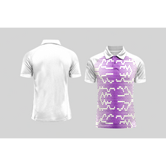 Next Print Cricket Polo Half White Customized Jersey NPCWH00A420