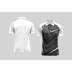 Next Print Cricket Polo Half White Customized Jersey NPCWH00A426
