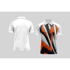 Next Print Cricket Polo Half White Customized Jersey NPCWH00A428
