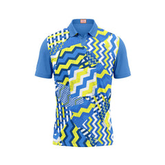 Next Print Customized Polo Neck Skyblue Jersey Design 39