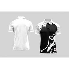 Next Print Cricket Polo Half White Customized Jersey NPCWH00A42