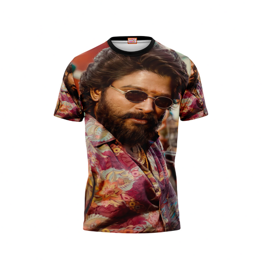 Next Print Allu Arjun Pushpa Printed T-Shirt.