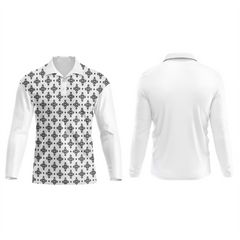 Next Print Polo Neck White Customized Jersey NP00001A186