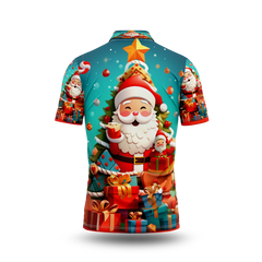 Santa Printed T-Shirt.