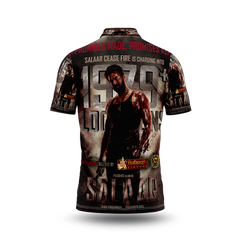 Next Print Salaar Prabas Movie Printed T-Shirt.