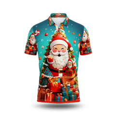Santa Printed T-Shirt.
