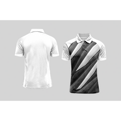 Next Print Cricket Polo Half White Customized Jersey NPCWH00A434
