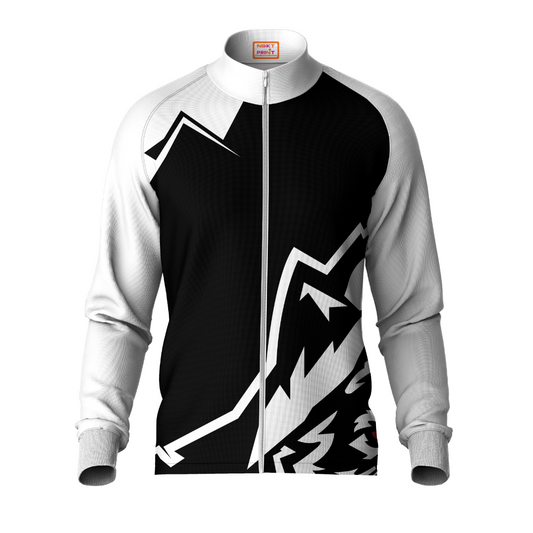 Next Print Printed White Jacket.