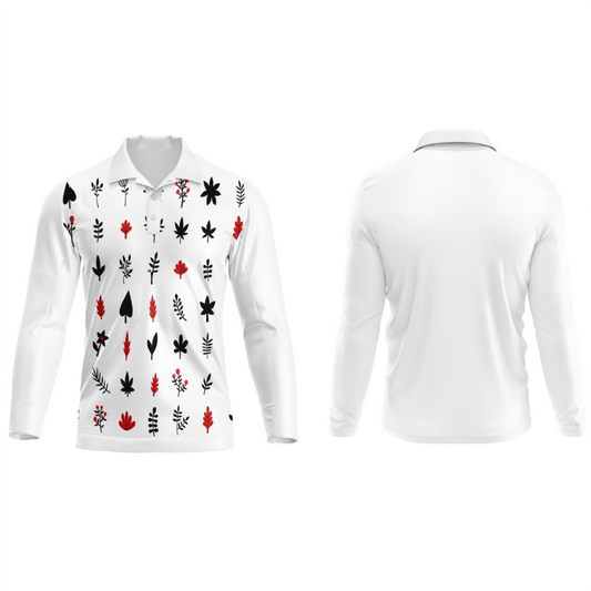 Next Print Polo Neck White Customized Jersey NP00001A185