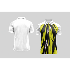 Next Print Cricket Polo Half White Customized Jersey NPCWH00A440