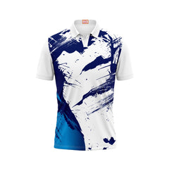 Next Print Customized Polo Neck White Jersey NP00001A141