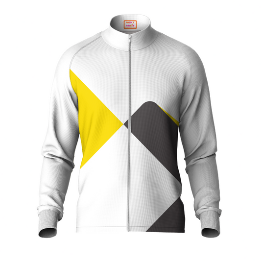 Next Print Printed White Jacket.