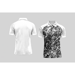 Next Print Cricket Polo Half White Customized Jersey NPCWH00A466