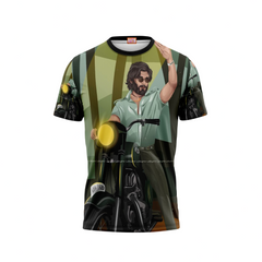 Next Print Allu Arjun Pushpa Printed T-Shirt.