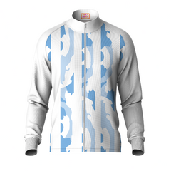 Next Print Printed White Jacket.