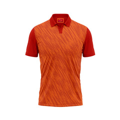 Red Polo Neck Half Sleeve T Shirt Nextprintr444